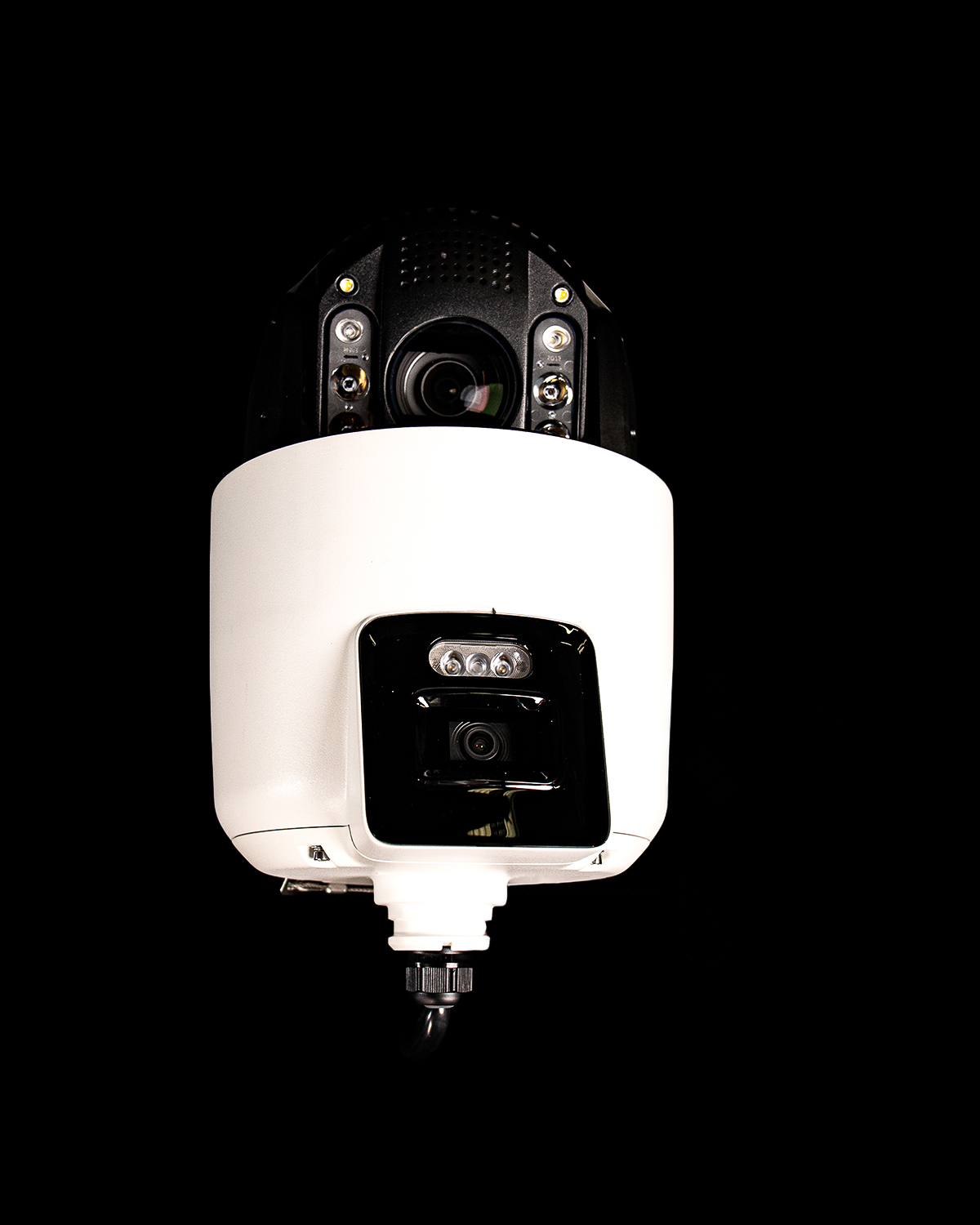 Commercial CCTV cameras installed on business premises